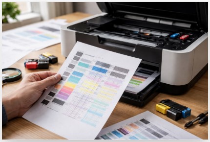 Color Test Page Checklist – Quick Fix Guide 3 color test page checklist for fixing printer color issues